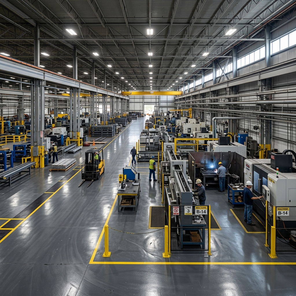 Top 5 Benefits of Epoxy Flooring for Industrial Warehouses